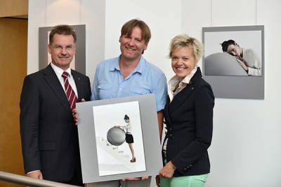 Frank Riederle - Langzeitausstellung in Bank des Jahres 2012 